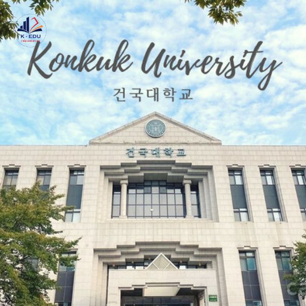 Khu nhà chính Trường konkuk Hàn Quốc