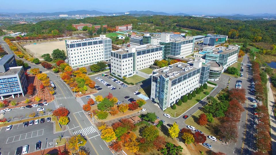 Toàn cảnh trường đại học Daegu Hàn Quốc