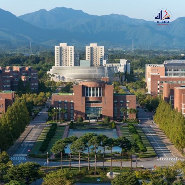 Khung cảnh trên cao Viện Gwangju Hàn Quốc
