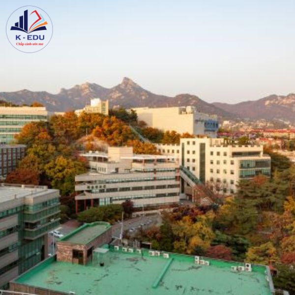 Khung cảnh đẹp của Trường sangmyung