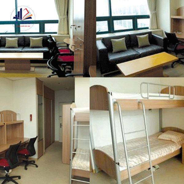 Phòng ký túc xá Đại học sunlin Hàn Quốc
