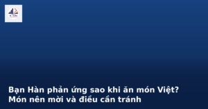 Bạn Hàn ăn món Việt cùng du học sinh trong phòng sinh hoạt chung