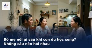 Gia đình Việt trò chuyện bên mâm cơm sau khi con du học Hàn Quốc trở về