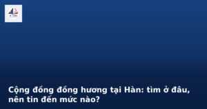 Du học sinh trong cộng đồng đồng hương tại Hàn ăn tối cùng nhau