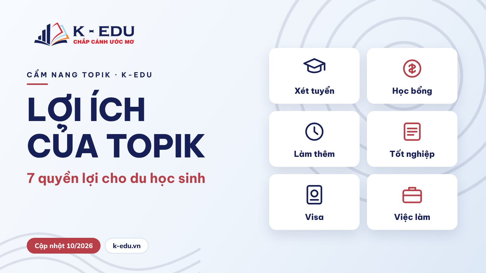 Lợi ích của chứng chỉ TOPIK cho du học sinh – K-Edu