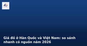 Bát phở và bát bibimbap đặt cạnh nhau minh họa so sánh giá Hàn Quốc và Việt Nam